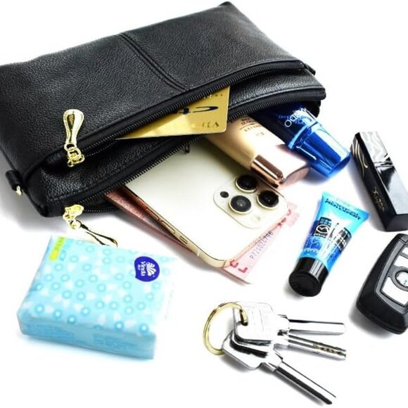 Wallet Clutch Purse for Women (Midnight Black) - Picture 3 of 6